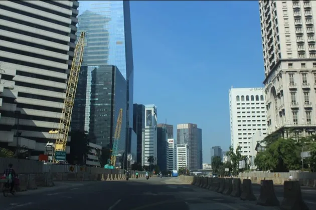 jakarta lengang, jakarta, kondisi jakarta saat mudik