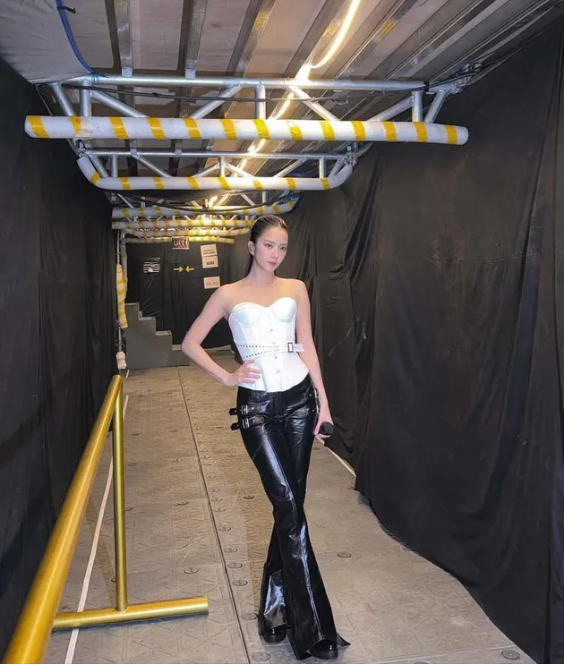 Jisoo BLACKPINK foto sebelum konser