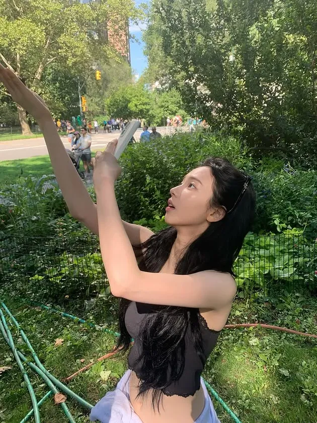 Karina aespa memancarkan aura