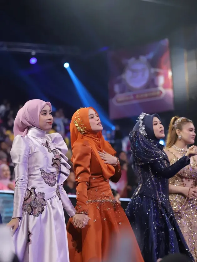  Mila DA7 dan Lesti sama-sama cantik.