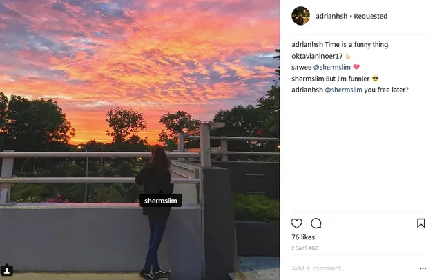 Adrian Hashfi dan Pacar
