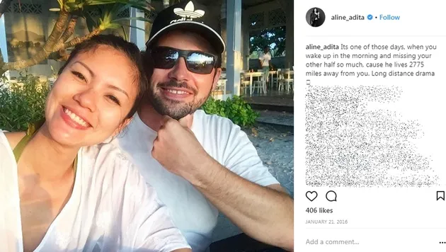 POTRET KEMESRAAN ALINE ADITA - JAMES, RENCANAKAN NIKAH 