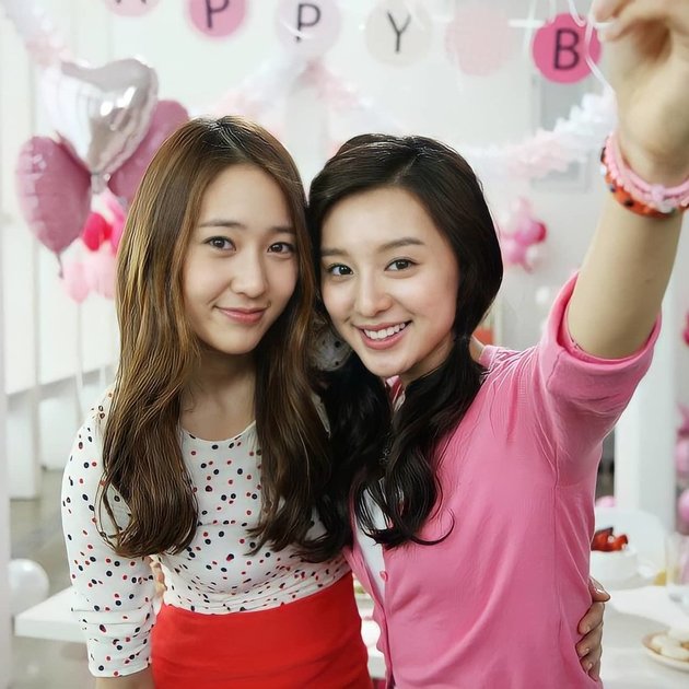 Portrait of Kim Ji Won and Krystal Years Ago When They Often Worked Together, Visual Duo Combo