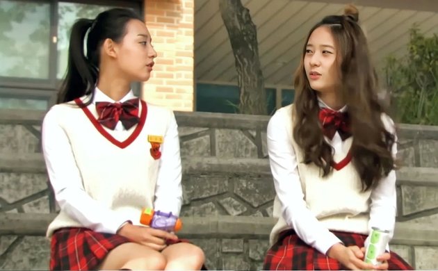 Portrait of Kim Ji Won and Krystal Years Ago When They Often Worked Together, Visual Duo Combo