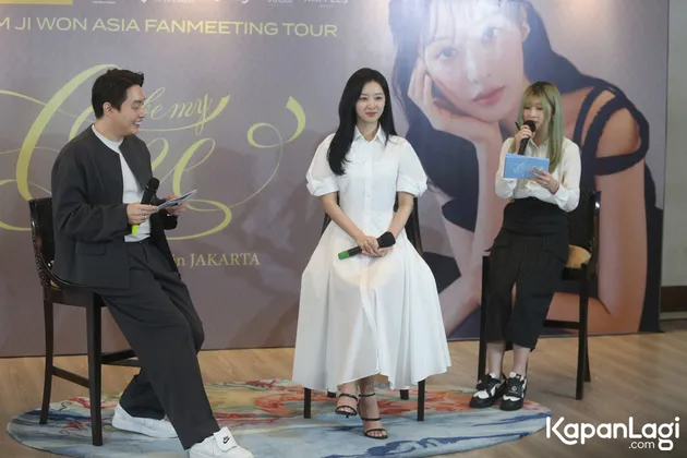 Press Conference Kim Ji Won 1st Fan Meeting Tour in Jakarta