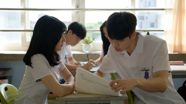 Kim Sae Ron di Sekolah