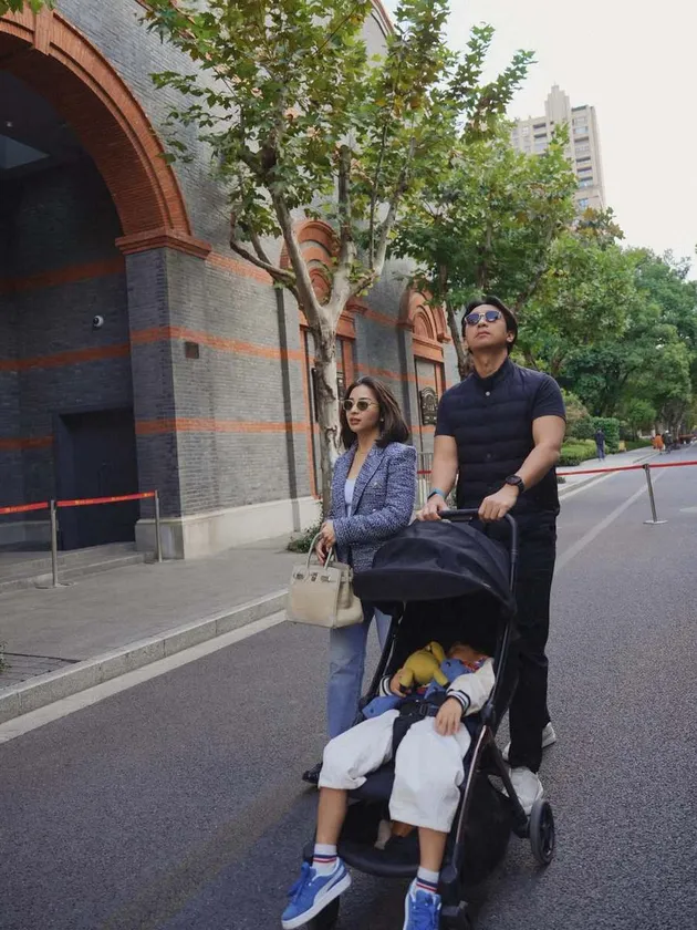 Nikita Willy liburan ke Shanghai