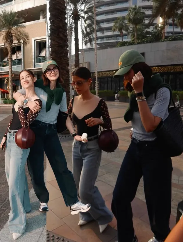 persahabatan Luna Maya dan Millane Fernandez