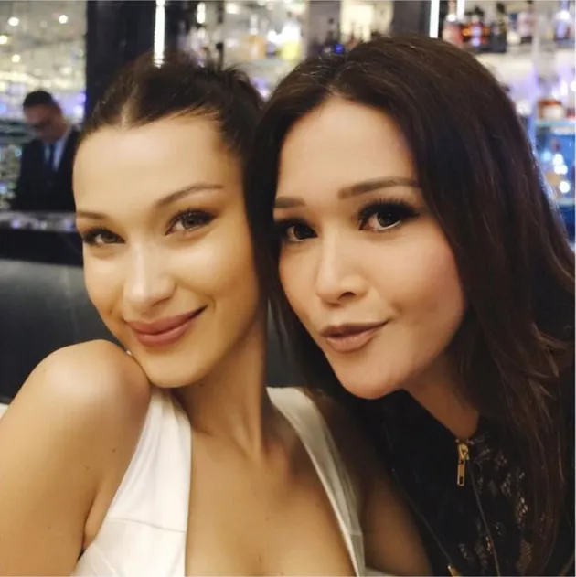 maia estianty, maia foto bareng artis, berita maia estianty