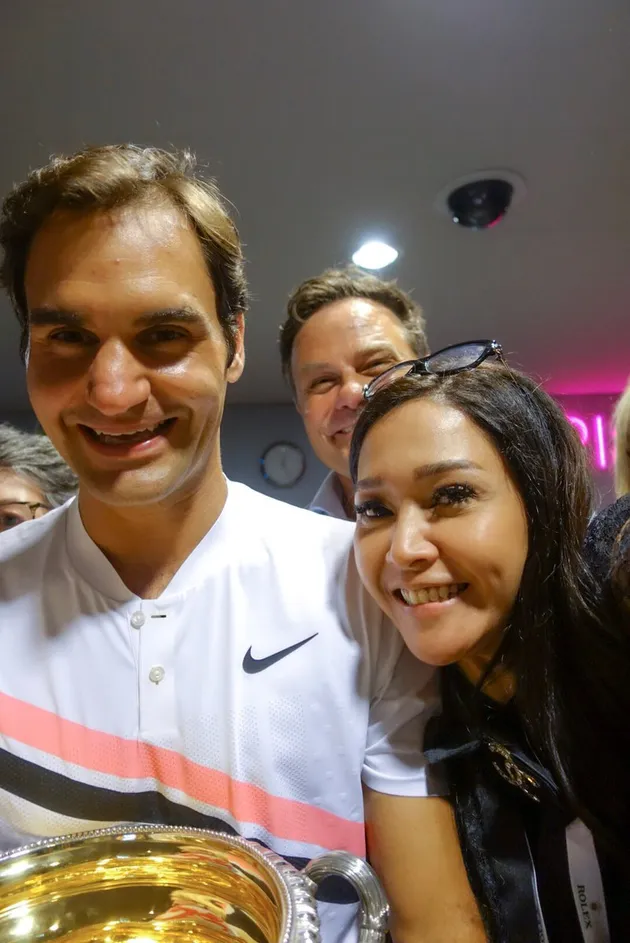 maia estianty, maia foto bareng artis, berita maia estianty