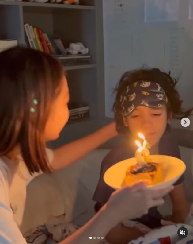 Sweet Portrait of Bunga Citra Lestari Surprises Noah on His Birthday, Celebrating the Special Day Welcoming His Teenage Years at 12!