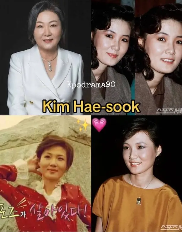 Potret Masa Muda Aktris Senior Korea