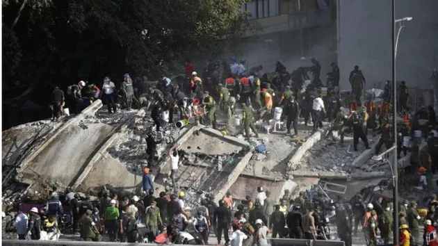 gempa, gempa bumi, gempa meksiko, gempa meksiko pagi ini