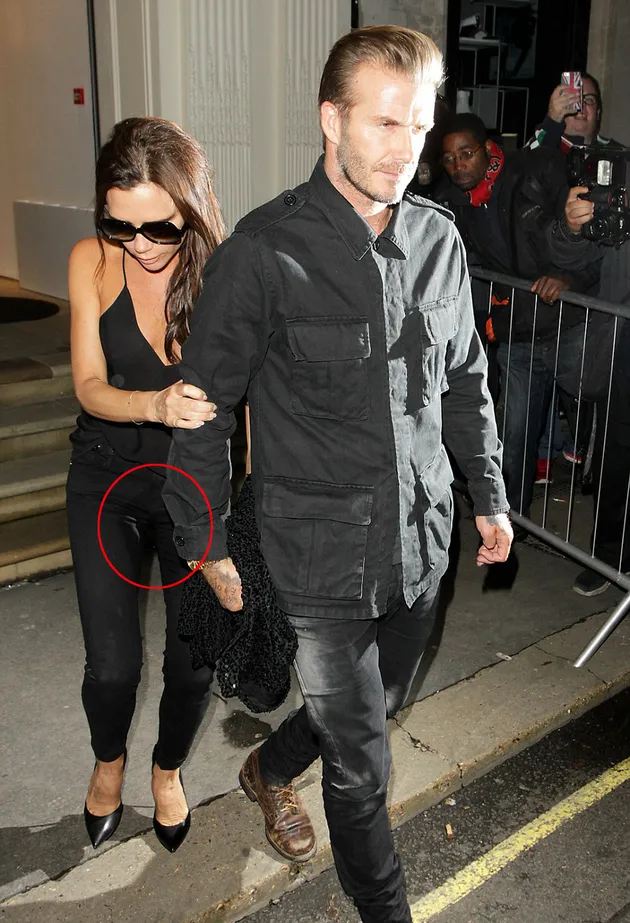 Victoria Beckham \&#039;Ngompol\&#039; di Depan Umum