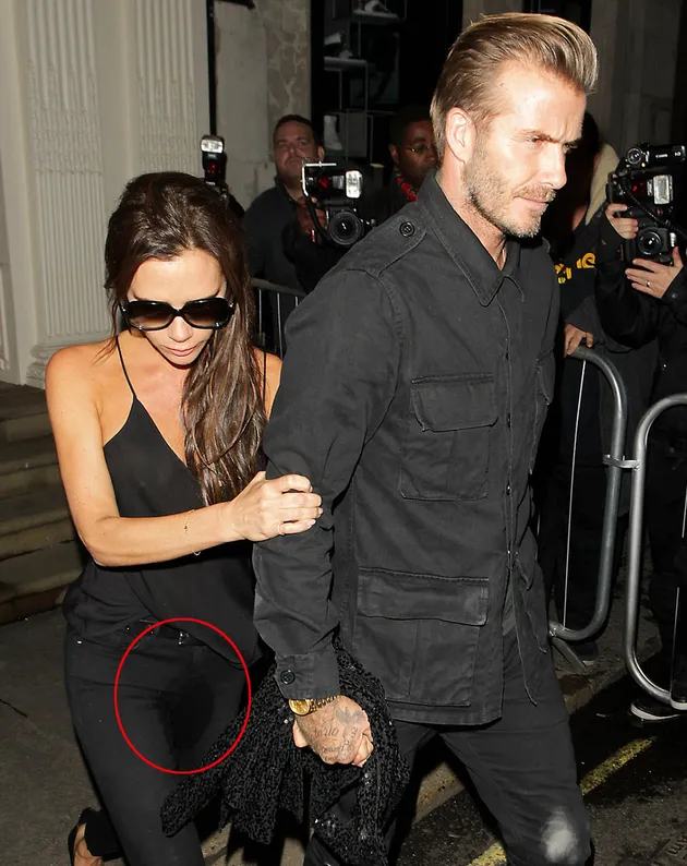 Victoria Beckham \&#039;Ngompol\&#039; di Depan Umum