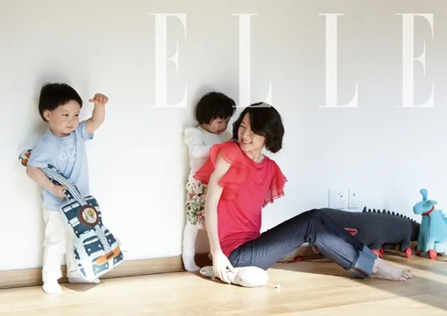 Lee Young Ae &amp; Si Kembar