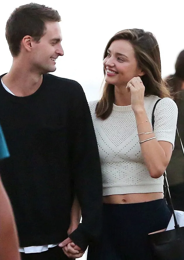 Foto Mesra Miranda Kerr - Evan Spiegel