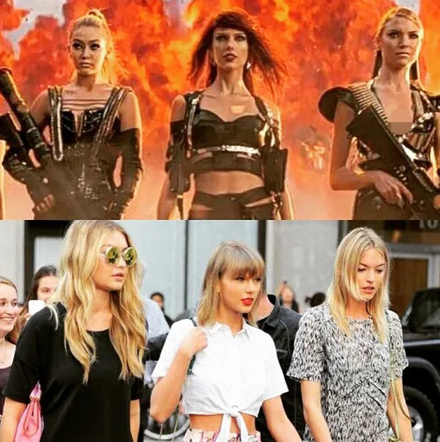 Taylor Swift &amp; Geng Supermodelnya
