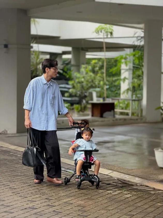 Na Daehoon dan anak-anaknya