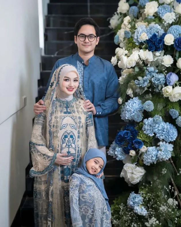 Nanda Arsyinta tasyakuran 4 bulanan