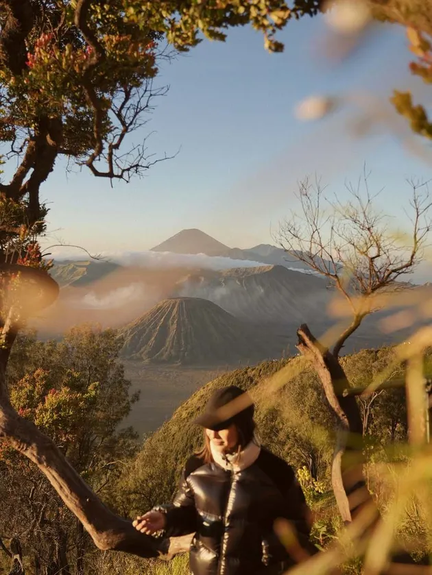 Nikita Willy liburan ke Bromo