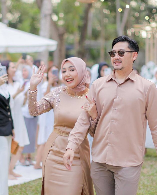 Portrait of Nurul Kamaria, Angga Wijaya's Wife who is Criticized for Being Old by Netizens, Former Husband Dewi Perssik's Response is Being Highlighted