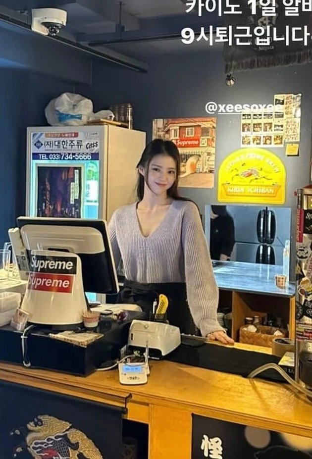 Real Portrait of Han So Hee Working Part-Time as a Cashier at a Bar, Flooded with Praise for Her Excessive Beauty