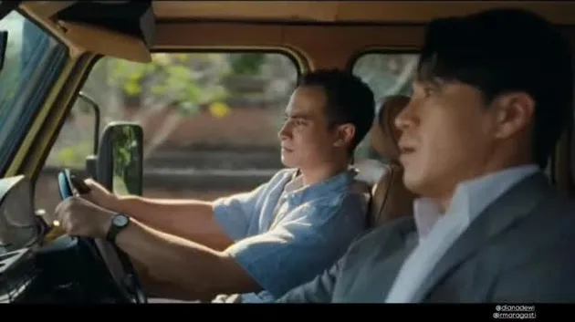 Omara Satu frame dengan Oguri Shun