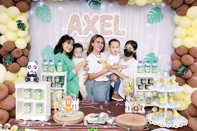 Portrait of Anggita Sari's 2nd Child Birthday Celebration, Attended by Gala Sky - Showing Off a New Partner?