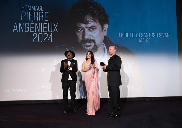Portrait of Preity Zinta at Cannes 2024, Beautiful Like a Doll