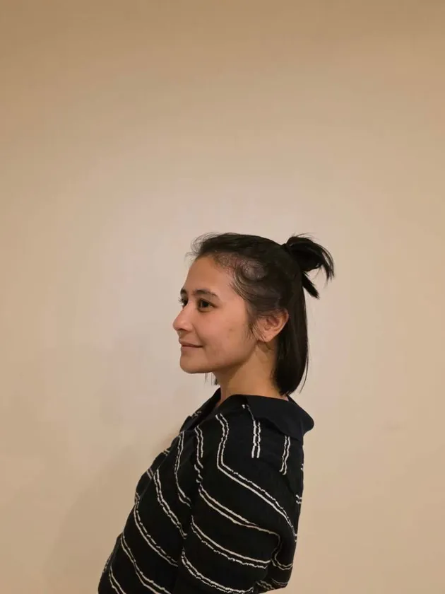 Prilly Latuconsina Potong Rambut Pendek