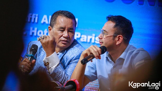 Portrait of Raffi Ahmad Speaking Out About Money Laundering Allegations, Revealing RANS' Trillion-Dollar Value and Invited to Compare Wealth by Hotman Paris