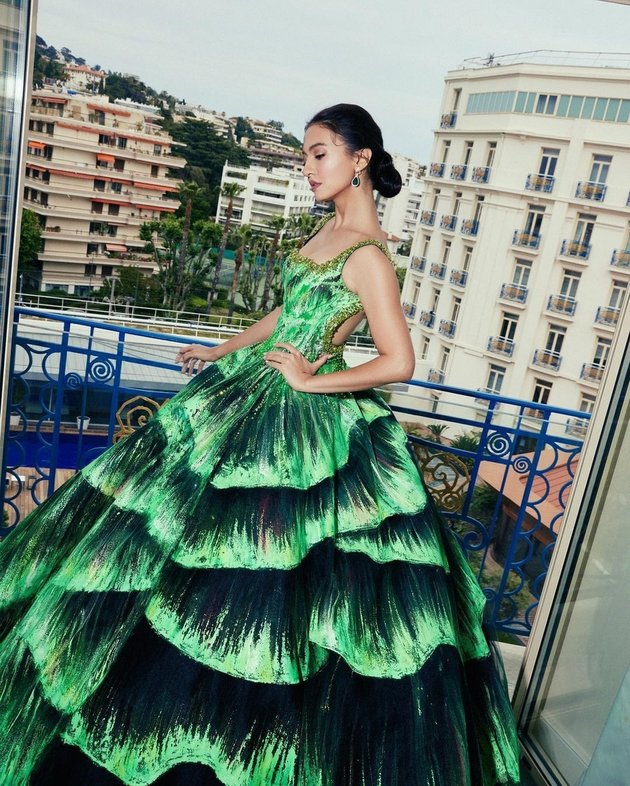 Portrait of Raline Shah's Stunning Appearance on the Cannes 2022 Red Carpet, Beautifully Graceful like a Princess