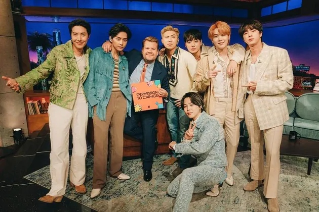 Reuni BTS Dengan James Corden