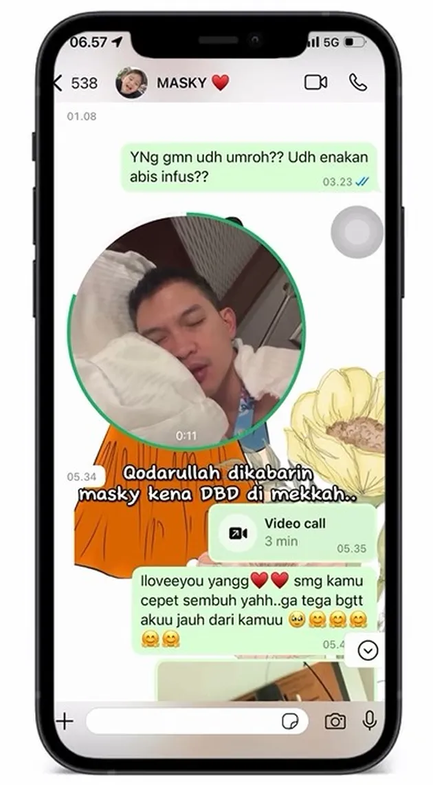 Rezky Aditya Sakit Demam Berdarah Saat Umrah