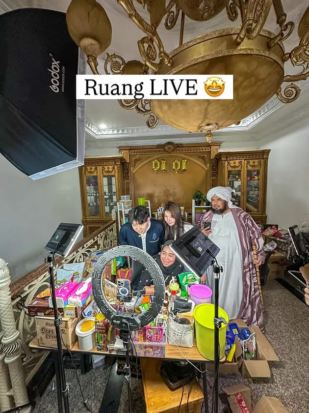 ruang live streaming Rumah Muzdalifah 