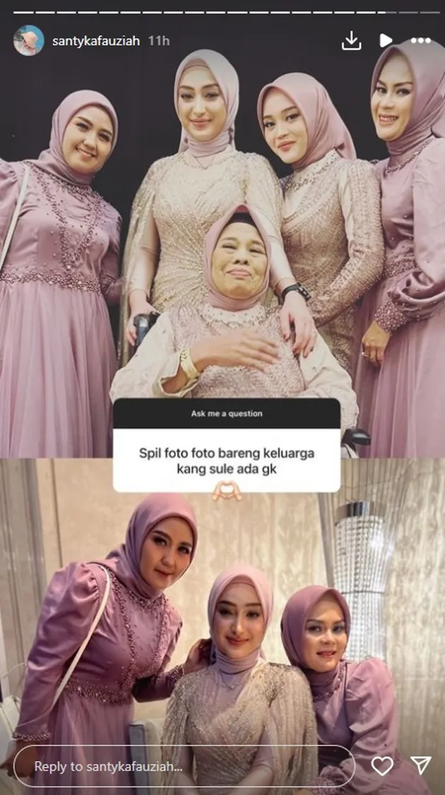 Sanytka Fauziah Pacar sule calon istri