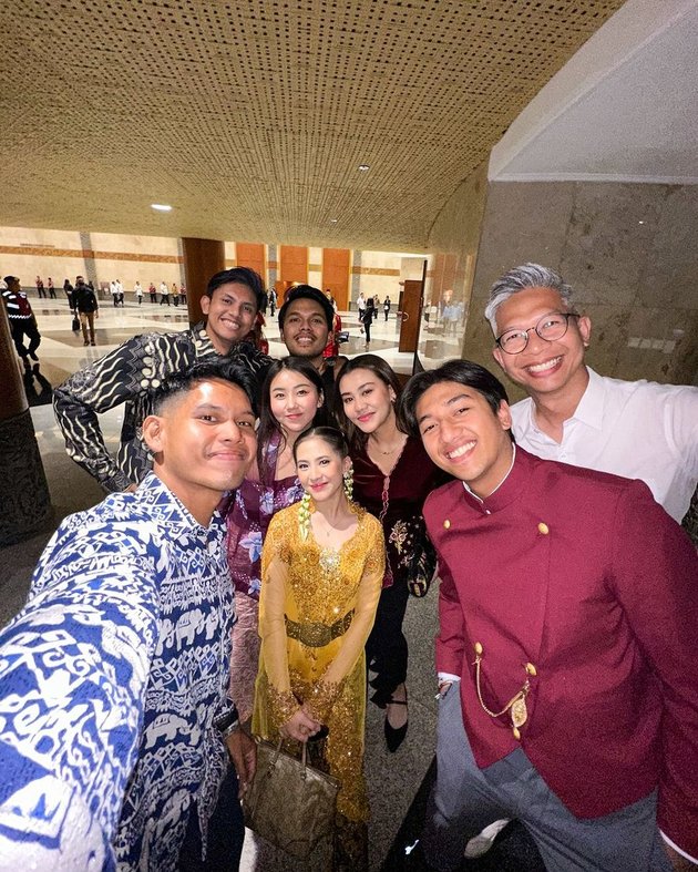 Portrait of a Series of Celebrities Attending the Vice Presidential Debate Event, Raffi Ahmad Even Had Dinner with Gibran Rakabuming