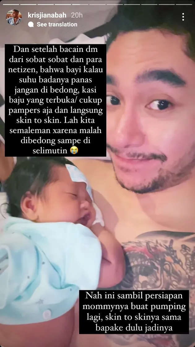 Anak Sibad Baby Xarena Sakit Demam