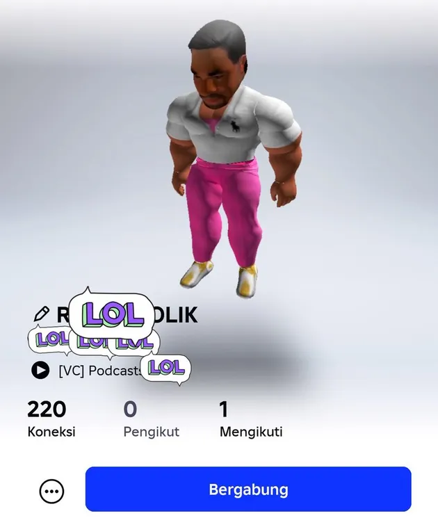 Skin Ava Ahmad Sahroni Berotot