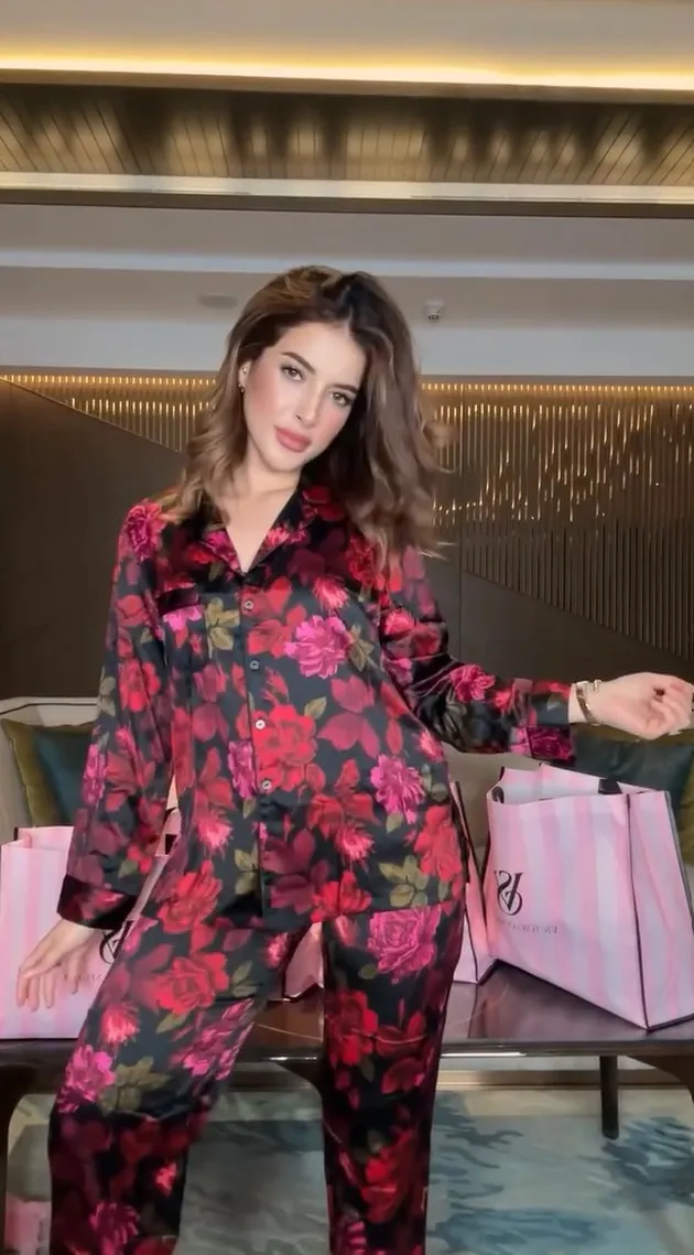 Tasya Farasya pakai piyama