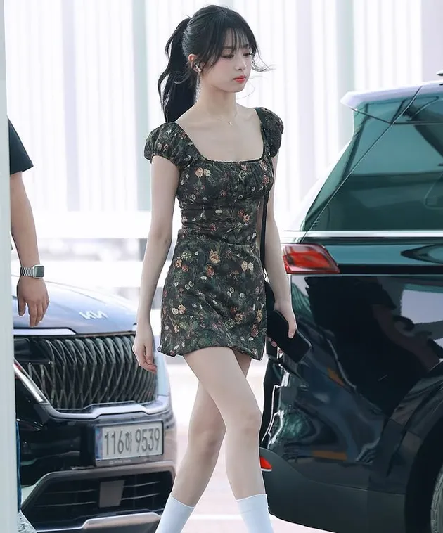 Potret Terbaru Ahyeon BABYMONSTER di Bandara