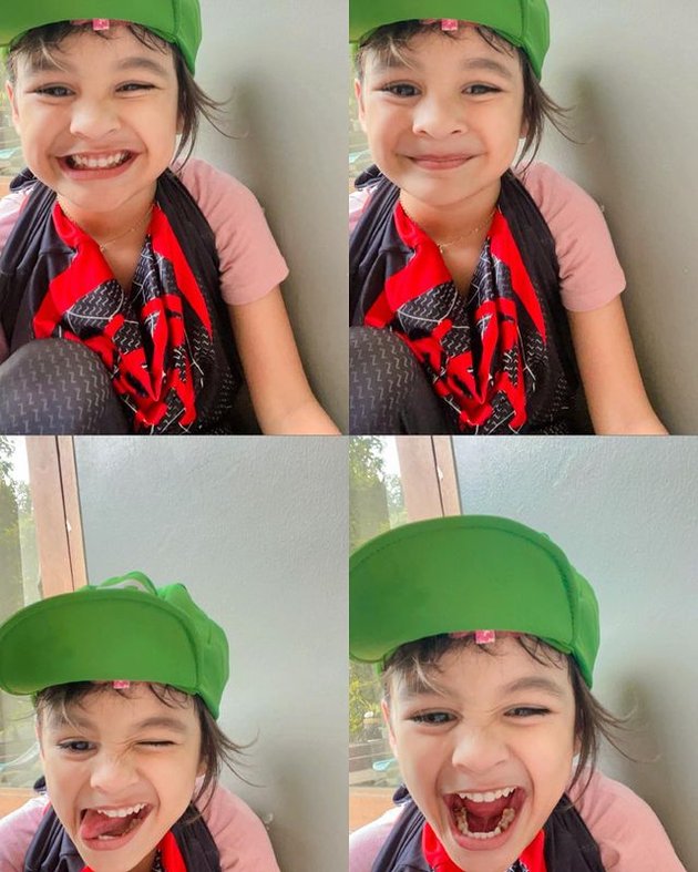 The Latest Portrait of Hawwa, Shireen Sungkar's Daughter, who is Getting More Beautiful, Called the Photocopy of her Mother