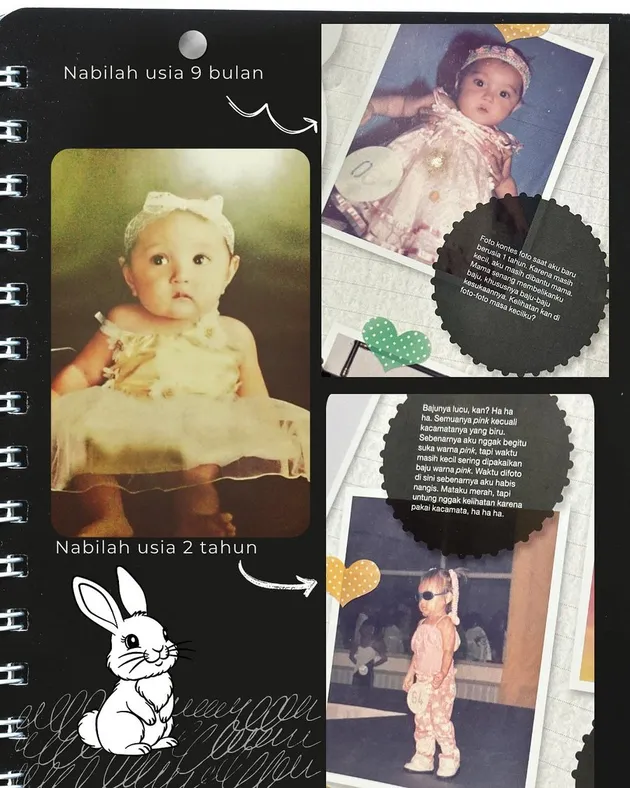 Transformasi Nabilah Ayu balita