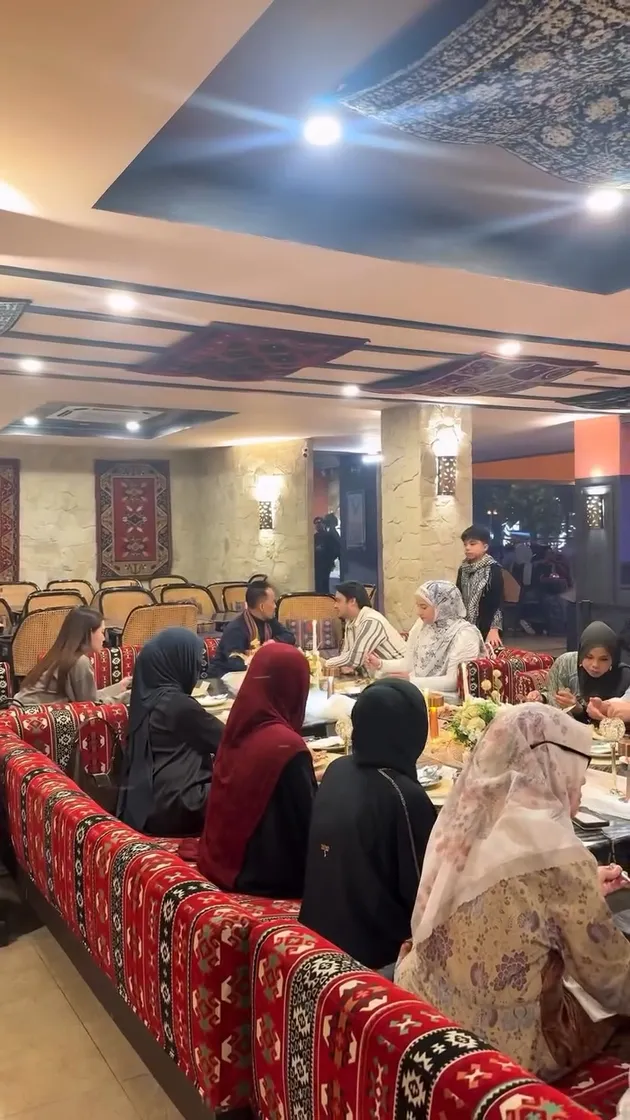 Tasyi Athasyia di Ulang Tahun Halilintar Asmid ke-57 