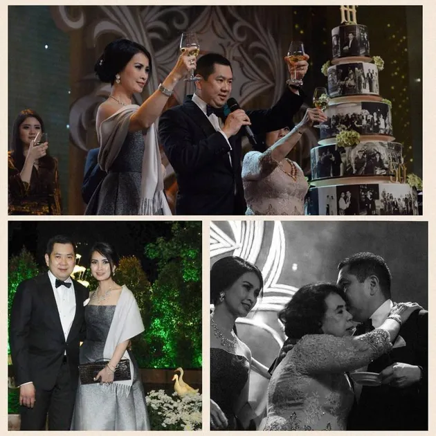 Foto pesta ulang tahun Hary Tanoe