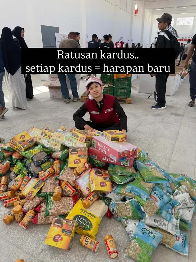 Willie Salim bagikan bantuan