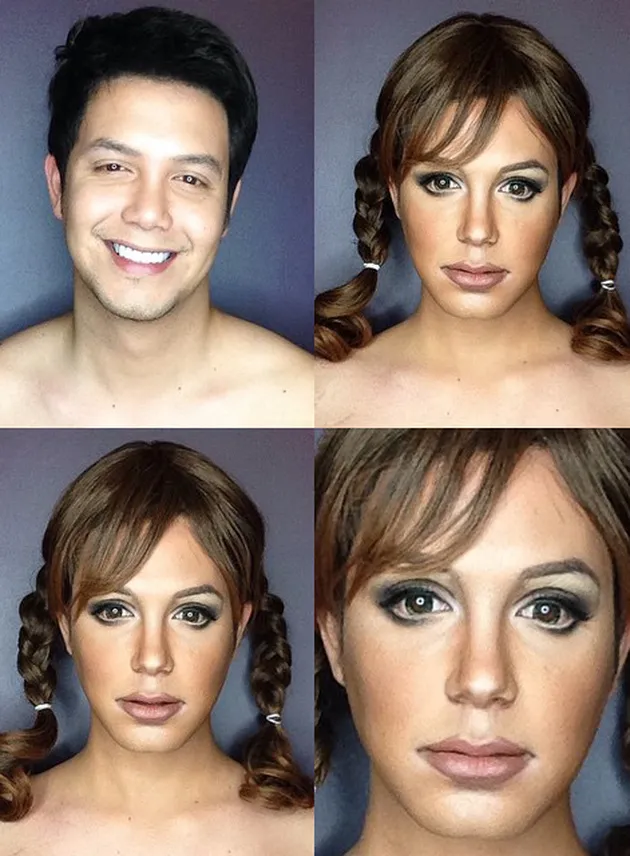 Paolo Ballesteros, Ahli Make Up Mirip Artis Hollywood