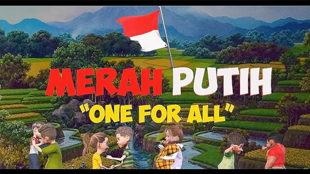 Presiden Prabowo Nobar &#039;MERAH PUTIH ONE FOR ALL&#039;