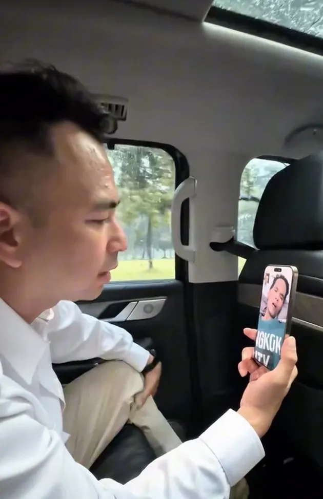 Raffi Ahmad video call dengan Fahmi Bo